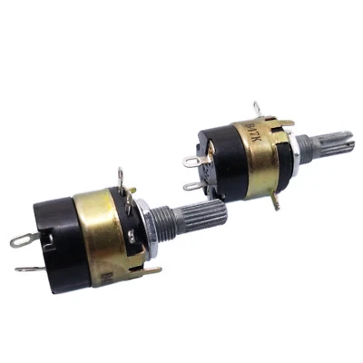  2 Stück 47K Ohm B47K Linearpotentiometer EIN/AUS Schalter WH137-2 RV137-2 - Bild 1 von 4