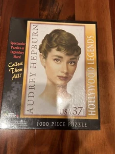 WHITE MOUNTAIN PUZZLE "AUDREY HEPBURN" 1000 PCS. 27 X 20 #4415 - NEW SEALED - Picture 1 of 6