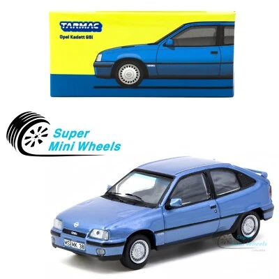 Opel Kadett Gsi 1:64 Tarmac Works azul metálico azul Foto 1 de 4
