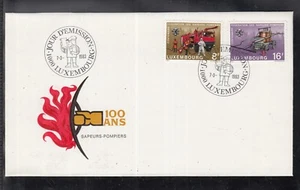 2001 ) beautiful FDC Luxembourg 1983 - firefighters fire brigade Feuerwehr - Picture 1 of 1