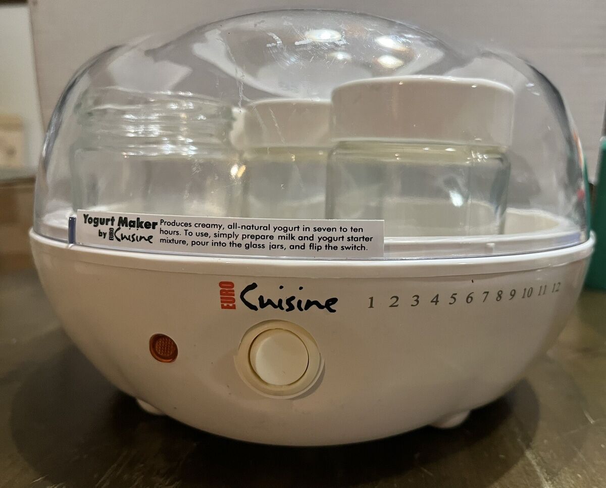 Euro Cuisine Yogurt Makers 6 Cups for sale | eBay Euro Cuisine Yogurt Makers 6 Cups for sale | eBay