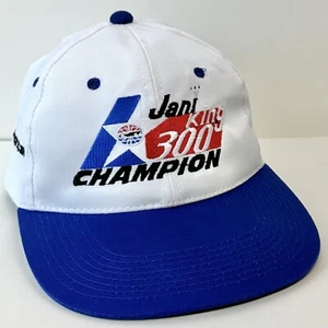 Vtg Jani King 300 Champion Texas Motor Speedway Hat Embroidered Snapback Cap Y2K - Picture 1 of 14