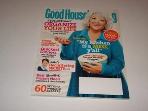 PAULA DEEN * ORGANIZE YOUR LIFE ISSUE January 2012 GOOD HOUSEKEEPING MAGAZINE - Picture 1 of 6