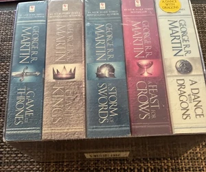 A Game of Thrones by George R. R. Martin (5-Book Boxed Set) NEW See Desc - Picture 1 of 4