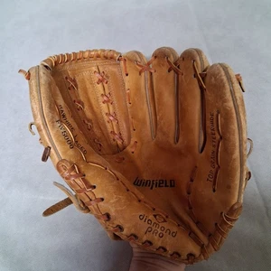 Winfield Diamond Pro FW5000 Baseball Softball Handschuh RH Throw Top Grain Steerhide - Bild 1 von 7