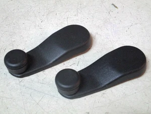 COPPIA MANIGLIE ALZAVETRO FIAT TIPO - TEMPRA - NERE - NUOVE  - Foto 1 di 2