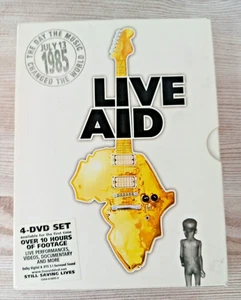 Live Aid - DVD 4-Disc Box Set July 13, 1985, With Booklet - Picture 1 of 8