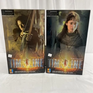 Dragon Timeline 12" Andre Marek & Kate Ericson Figures New In Boxes Set Of 2 - Picture 1 of 6