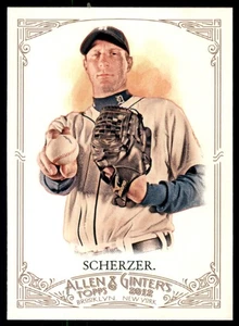 2012 Topps Allen & Ginter Max Scherzer Detroit Tigers #97 - Picture 1 of 2