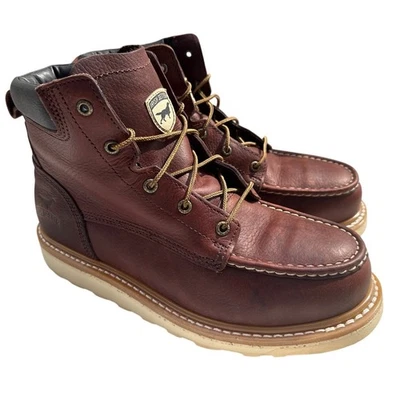 Irish Setter Work Boots Ashby 6" in Men's 9.5 D EH Alum Toe WP Leather 83606 - Image 1 of 4