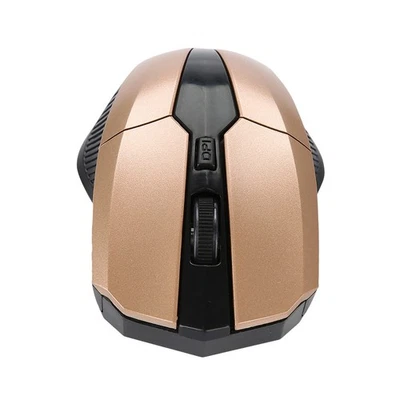 Portable 2.4G Optical Wireless Mouse Adjustable DPI USB Receiver Office Gami NEW - Image 1 of 4