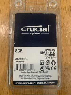 Crucial CT8G4SFS824A 8GB Memory RAM - Image 1 of 2