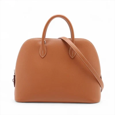 Hermès Bolide 1923 30 Veau Epsom oro plata accesorios de metal Z: 2021 Foto 1 de 4