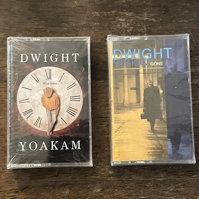 2 Dwight Yoakam Sealed Cassette Tapes This Time & Gone 90s Country Music - Image 1 of 3