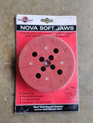 NOVA 6021 Soft Chuck Accessory Jaw Set - Image 1 of 4
