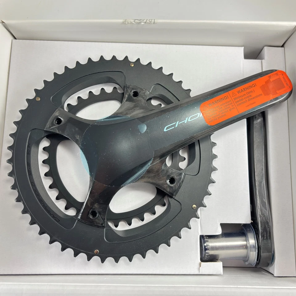 Juego de bielas Campagnolo Chorus UT Carbon 12s ~ 172,5 mm ~ 50-34T ~ Incluye rodamientos Foto 1 de 4