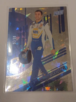 2024 CHASE ELLIOTT PANINI NATIONAL CRACKED ICE #08/25 NASCAR RARE INSERT  - Image 1 of 3