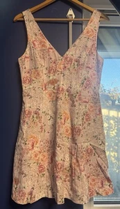 Sportsgirl Limited Rose Floral Dress Size 8 - Picture 1 of 6