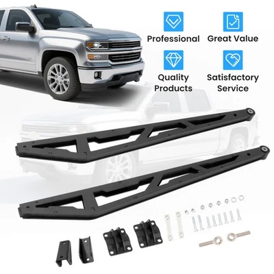 0-7.5" Lift Rear Traction Bar For 2007 2008-2018 Chevy Silverado Sierra 1500 4WD - Image 1 of 4