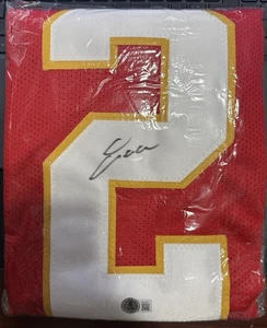 JOSHUA WILLIAMS SIGNIERT KANSAS CITY CHIEFS WEISSES TRIKOT VERTEIDIGUNG SUPER BOWL BAS - Bild 1 von 4