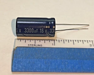 KONDENSATOR RADIAL 3300uF 16V TCI, VERSAND AM SELBEN TAG, NEU (g) - Bild 1 von 2
