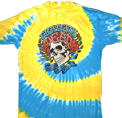 Camiseta Grateful Dead Boston Music Hall Bertha Tie Dye tamanho 2XL nova em folha - Imagem 1 de 4