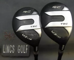 Set of 2 Royal Collection TRC 18° 2 & 21° 3 Hybrids Stiff Graphite Shafts - Picture 1 of 6