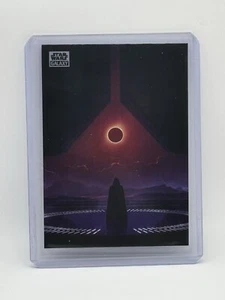 2024 Topps Chrome Star Wars Galaxy The Dark Lord Refractor #28 - Picture 1 of 2