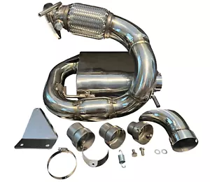 Sistema de escape silenciador de cabezal de carrera ligero para Polaris Slingshot - Imagen 1 de 9