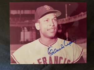 ORLANDO CEPEDA AUTOGRAPHED COLOR 8X10 PHOTO NUMBER 2 NICE - Picture 1 of 3