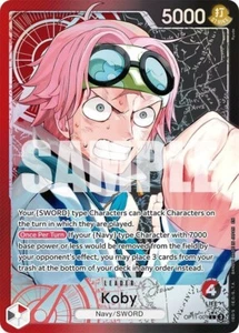 Koby (001) (Alternate Art) - A Fist of Divine Speed (OP11) NM/M - Bild 1 von 1