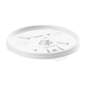 Dart Lift N Lock Round Cup Lid Translucent, Plastic | 1000/Case - Picture 1 of 2