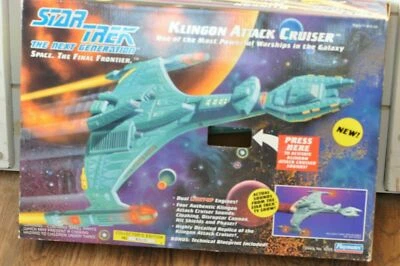 Playmates Star Trek: Next Generation Klingon Attack Ship Juego - Sin usar, en caja (M-9318)  Foto 1 de 2