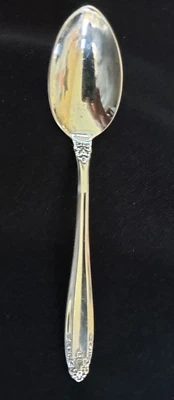 Cuchara Demitasse de plata esterlina internacional vintage ~ Preludio Foto 1 de 4