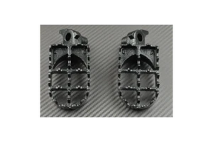 Repose Pieds Cross en Acier Droit et Gauche HONDA CR 250 1995-1999 - Picture 1 of 3