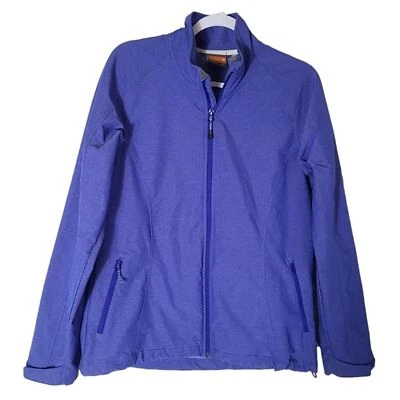 Merrell Women's Size Large Blue soft lined Windbreaker athletic jacket - Image 1 of 4