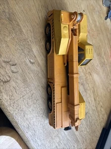 Vintage Pertex Mighty Wheels 3000T Crane Toy Construction Vehicle Soma 1998 - Picture 1 of 9