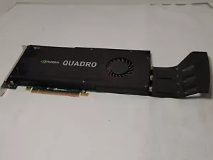 Graphic Card Nvidia Quadro K4000 3GB GDDR5 Dp / DVI Display Port PCI PNY - Picture 1 of 15