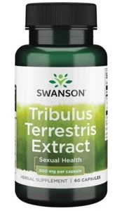 Swanson Superior Herbs - Extracto de Tribulus Terrestris 500MG 60 CÁPSULAS - Imagen 1 de 1