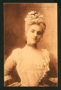 French 1905 Mlle DUSSANE Actress Marvelous PORTRAIT Com Fran ~ VASTA Archives - Picture 1 of 1