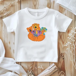 Bear In The Big Blue House Pip Pop Tutter Treelo Ojo 90s TV Retro Baby T-Shirt - Picture 1 of 18