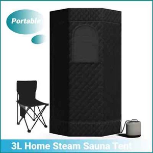 3L Foldable Steam Sauna Tent Steamer Spa Room Home Loss Weight Slimming Detox OZ - Picture 1 of 11