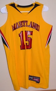 Maryland Terrapins Under Armour Basketball #15 Trikot Gr. W-M 10 - Bild 1 von 2