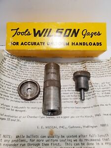 L.E. Wilson Chamber Type Micrometer Bullet Seater .22-250 Remington