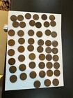 50+ LINCOLN WHEAT PENNIES FROM COLLECTORS ESTATE