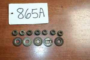 Honda ATC 185 1981 guardabarros trasero asiento tuercas de montaje arandelas OEM 81 F - Imagen 1 de 4