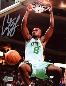ANTOINE WALKER SIGNED AUTOGRAPHED BOSTON CELTICS 8x10 PHOTO BECKETT - Picture 1 of 1
