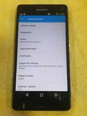 TG229 Sony Xperia Z3 Compact D5803 Mobile Phone Read Description - Image 1 of 4