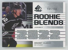 2022-23 SP Game Used Rookie Blends Jersey Brandt Clarke RC /150 Los Angeles