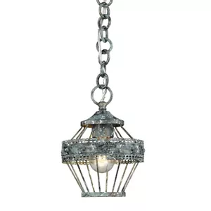 Golden Lighting Ferris Mini Pendant, Blue Verde Patina - 7856-M1LVP - Picture 1 of 1
